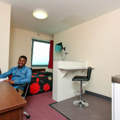 St Georges Tower accommodation, Leicester ISC